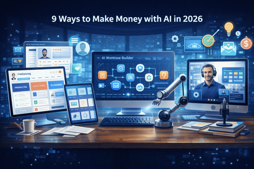 How AI in 2026 Is Replacing Busy Work and Creating New Income