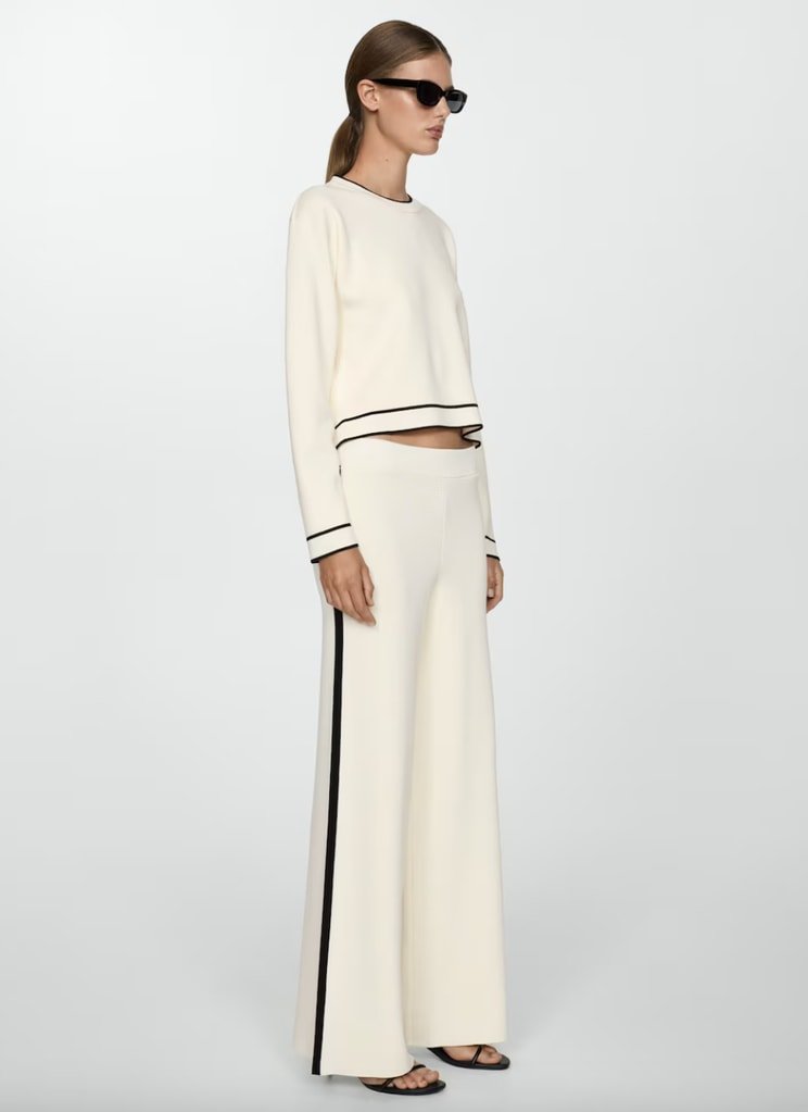 Mango knitted coordinate