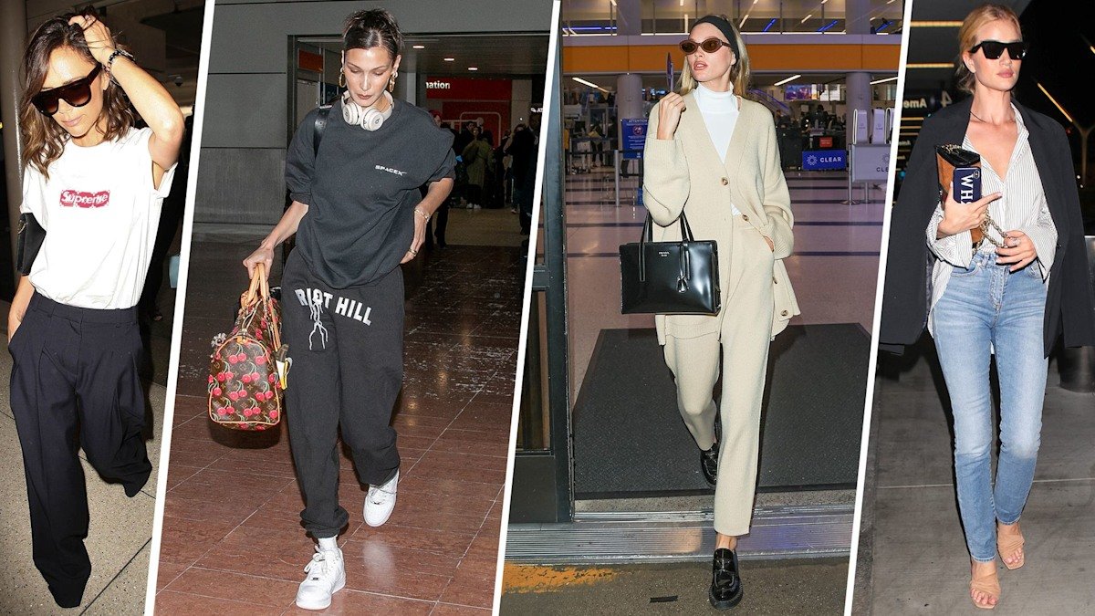 Best celebrity-inspired airport outfit ideas: From Victoria Beckham to Bella Hadid