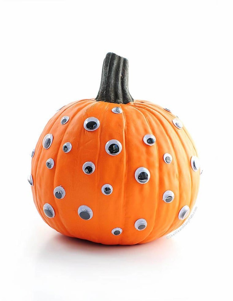 No carving of pumpkin decoration