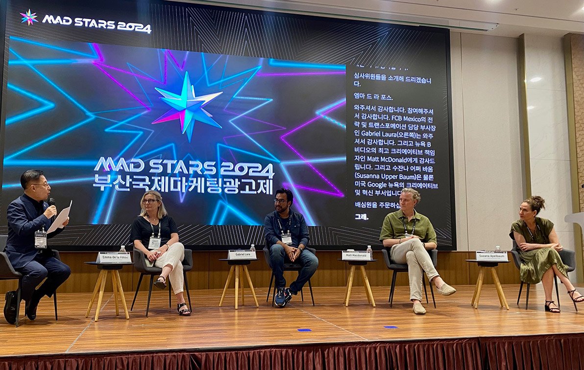 MAD STARS opens a global three-day festival of innovation, ideas + awards in Busan, South Korea
