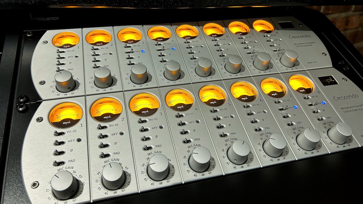 Recording studio gear