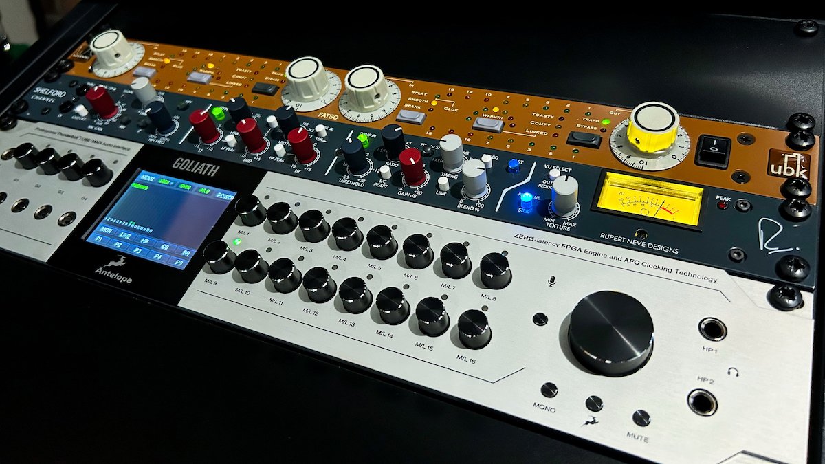 Recording studio gear