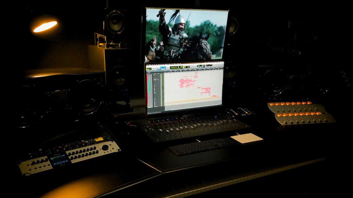 Recording studio gear