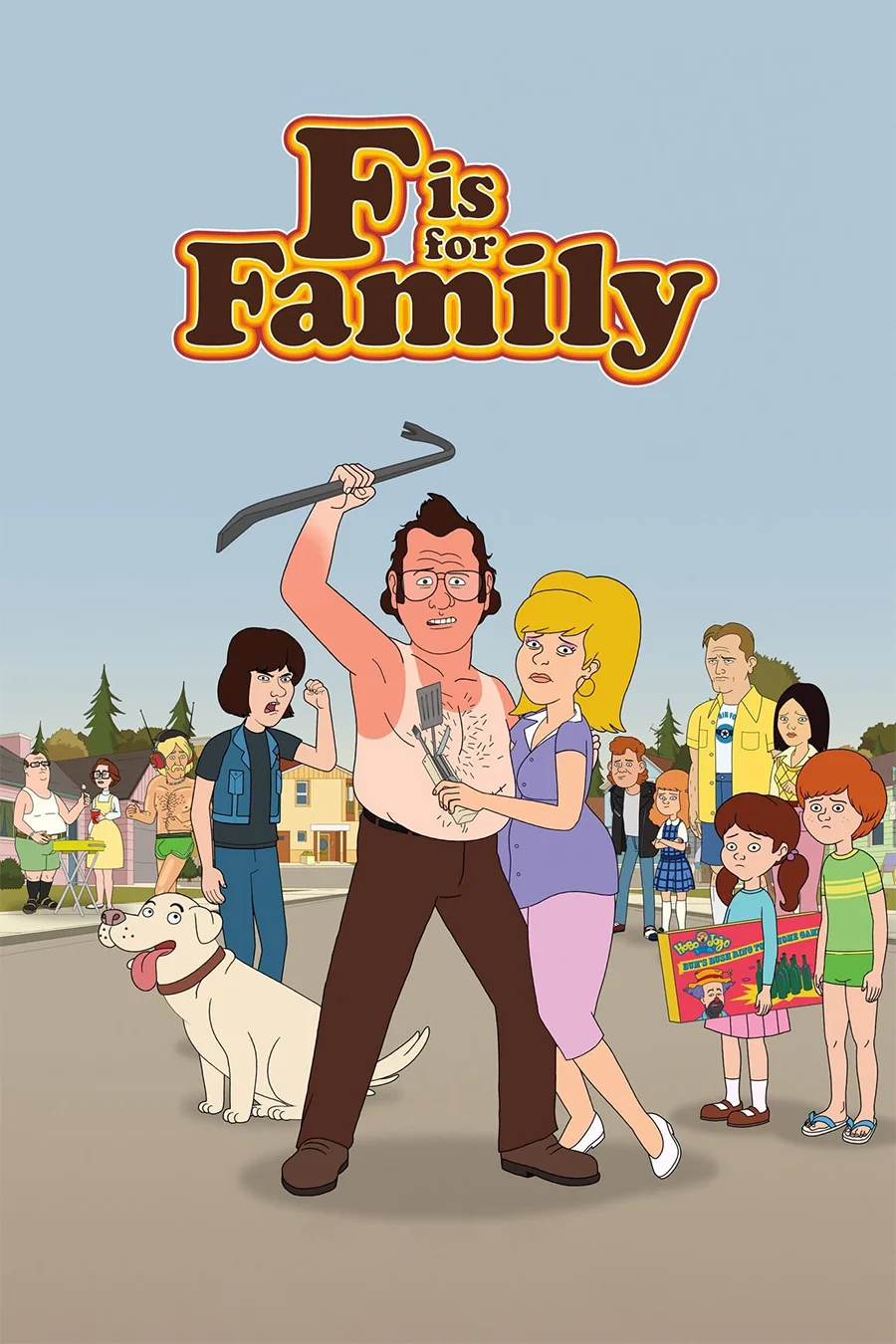 F is for family poster