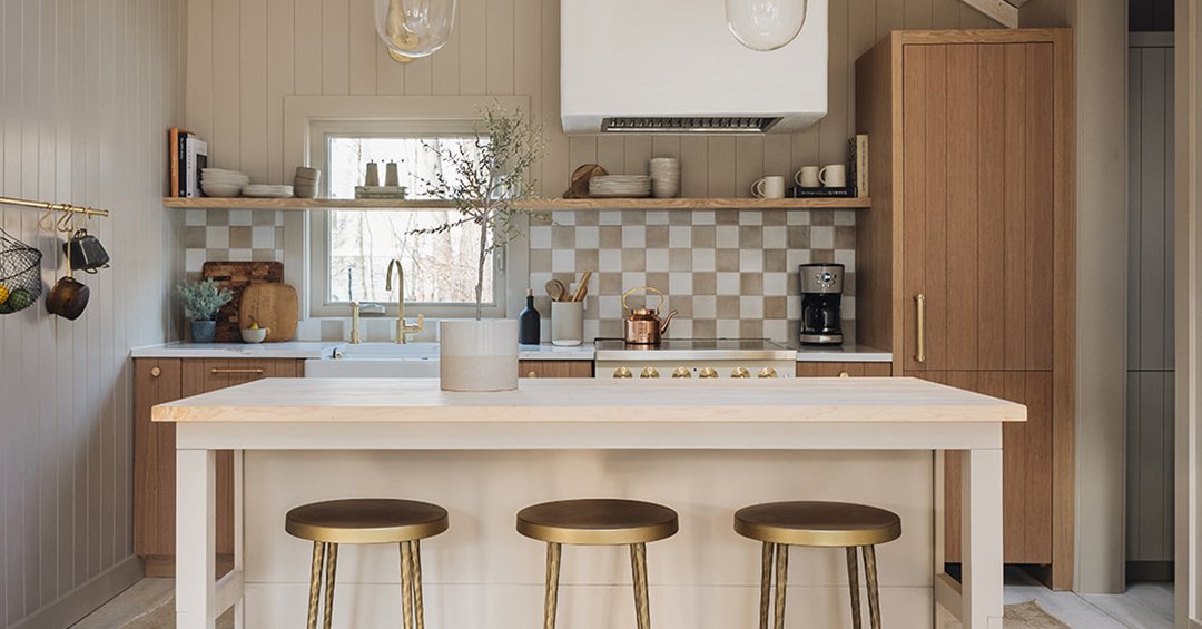 These cabins in Union Pier, Michigan are full of small-space ideas