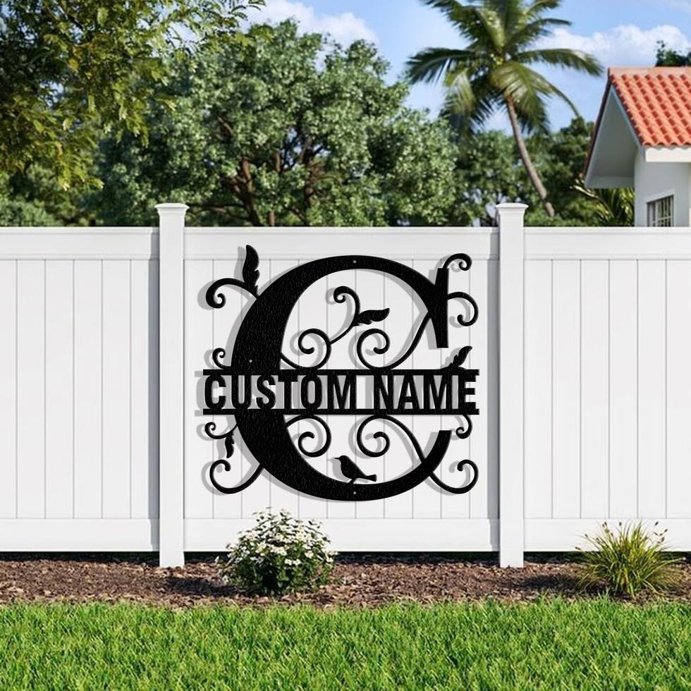 Custom metal sign