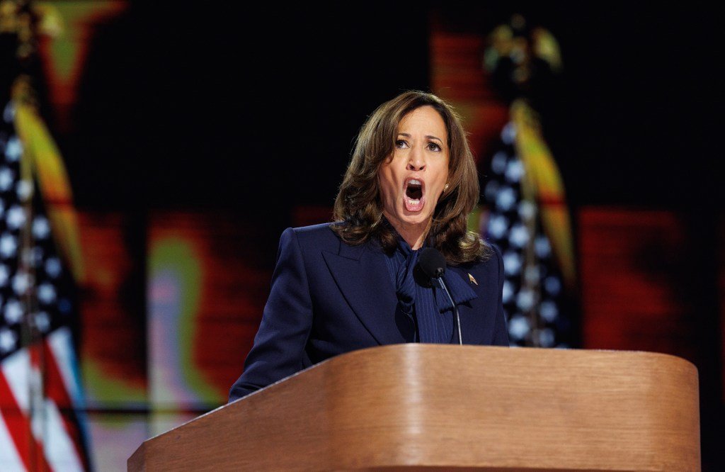 Kamala Harris at the DNC