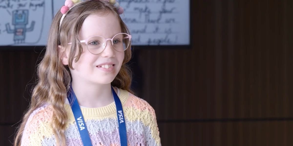Young accessible device inventor pitches idea to Paralympian Ellie Challis