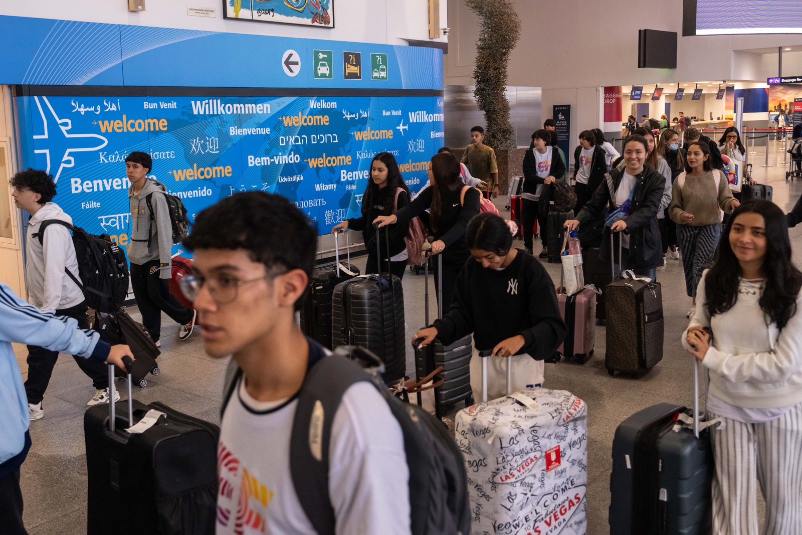 At least six East Coast Airports, including John F. Kennedy International Airport, were forced into earth flights over storms on Monday, causing serious delays and threw travelers' plans in chaos