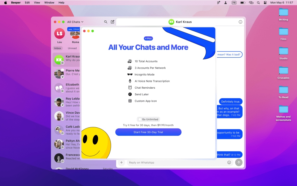 Beeper's all-in-one-Messaging app reveals with an on-device model and premium upgrades