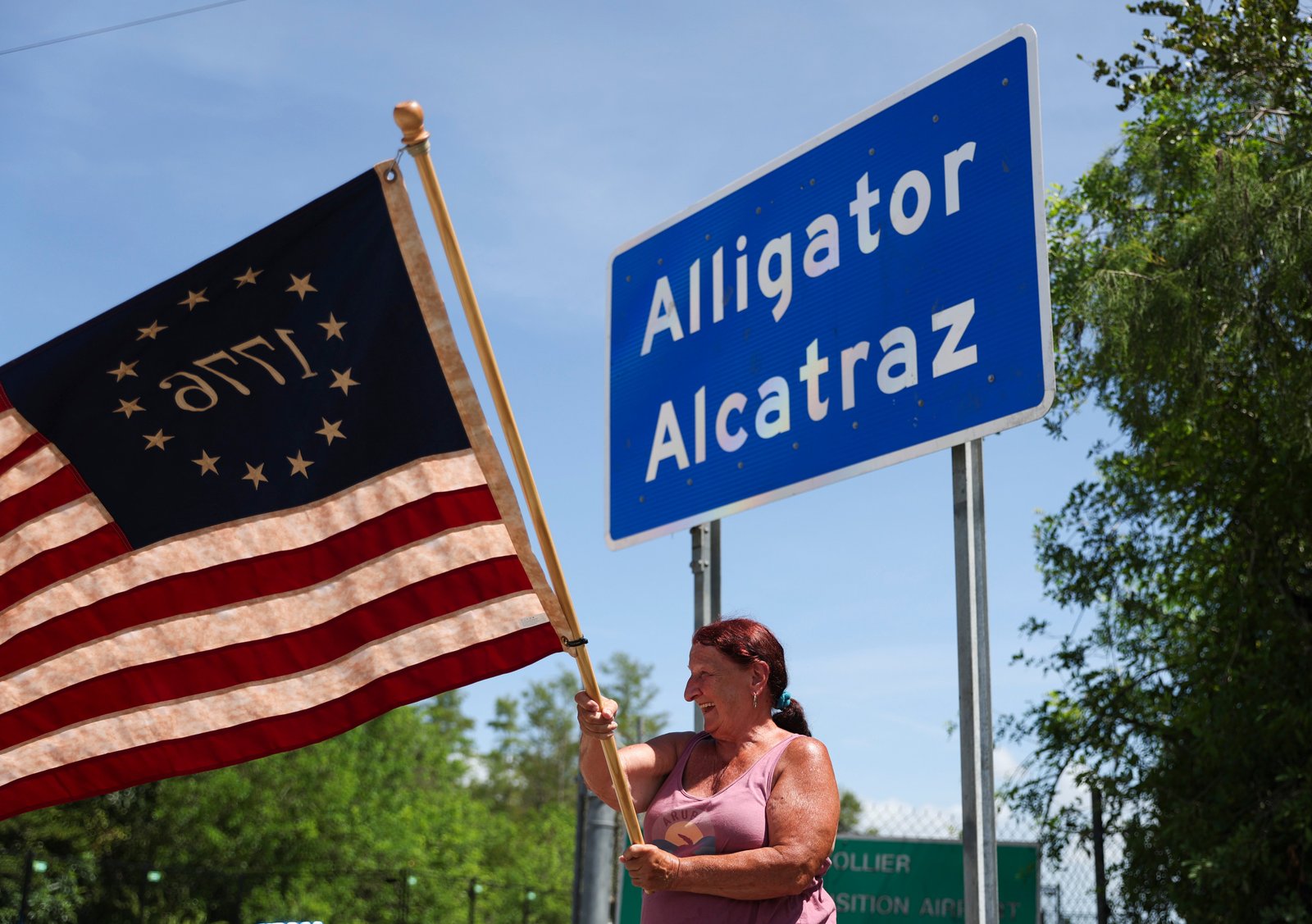 In Florida, the expansion of the now infamous alligator Alcatraz has been stopped by a federal judge about them