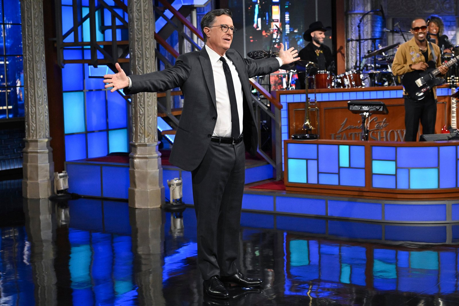 'The Late Show with Stephen Colbert' picked up his first emmy -nomination this year
