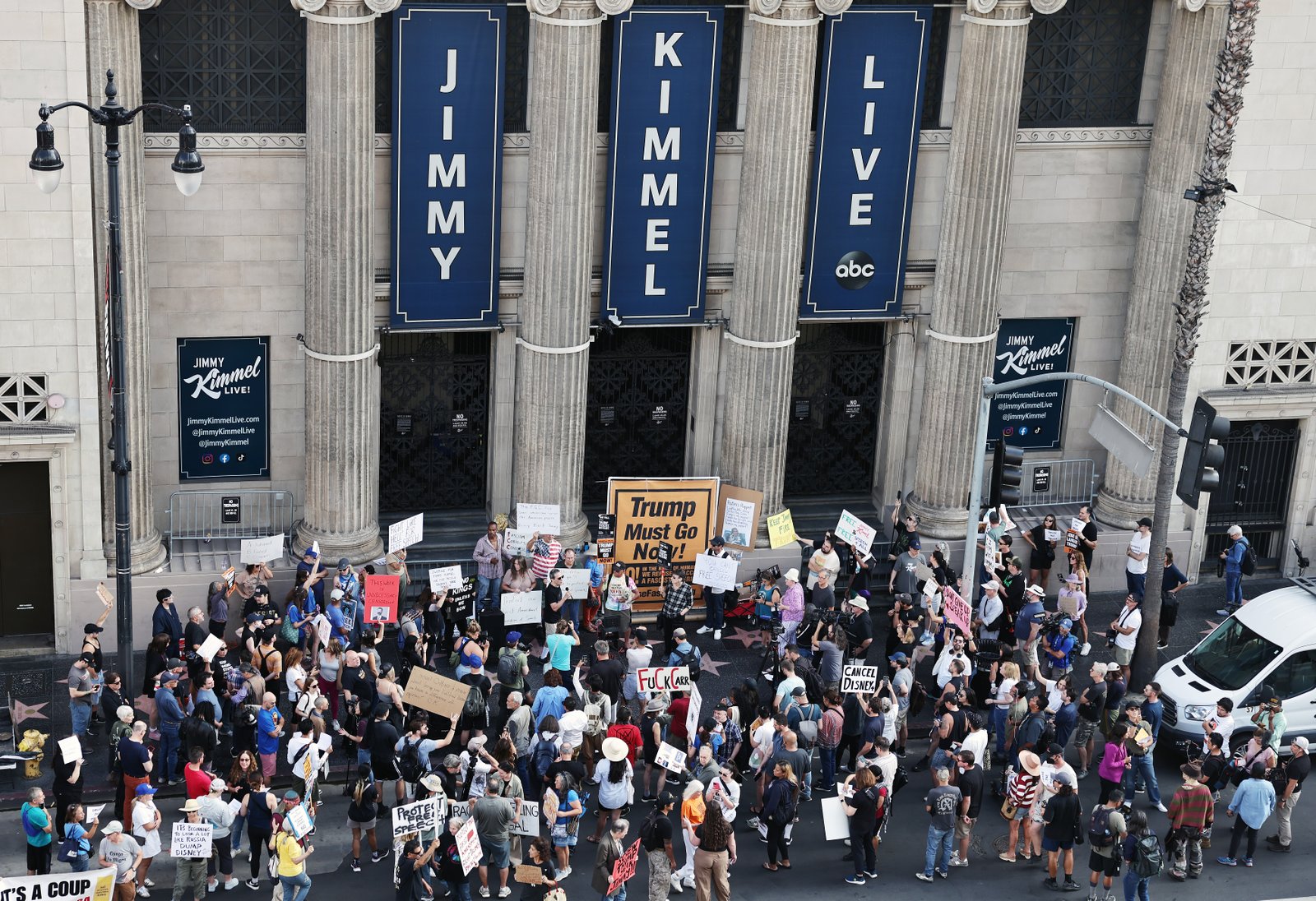 ABC confirmed the suspension after Kimmel said last week that 'Maga Gang' tried to 'score political points' from the deadly shooting of Kirk