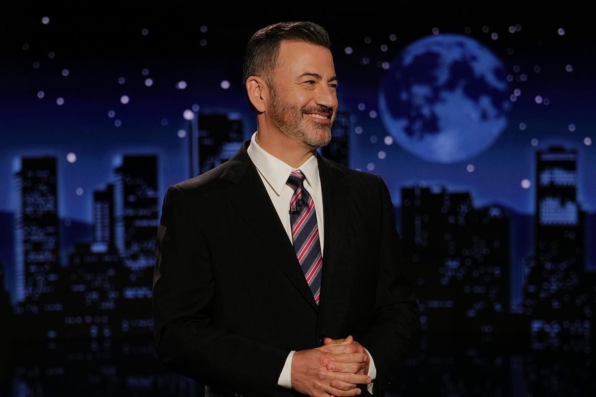 Jimmy Kimmel suffers as he returns to the live show: 'It was your intention to make light on the murder of a young man'