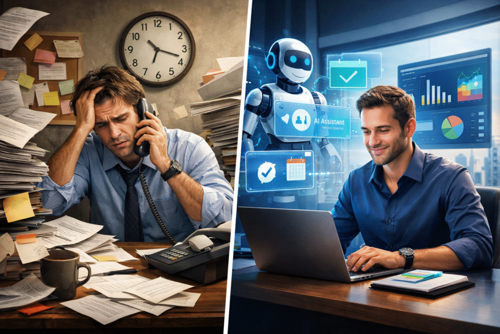 How AI in 2026 Is Replacing Busy Work and Creating New Income