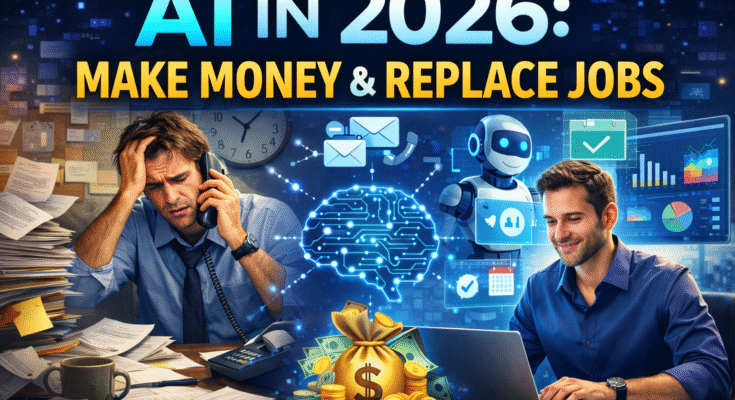 How AI in 2026 Is Replacing Busy Work and Creating New Income