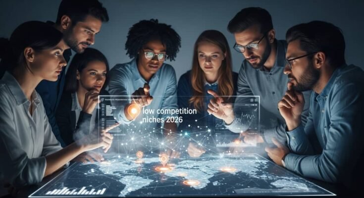 low competition niches 2026